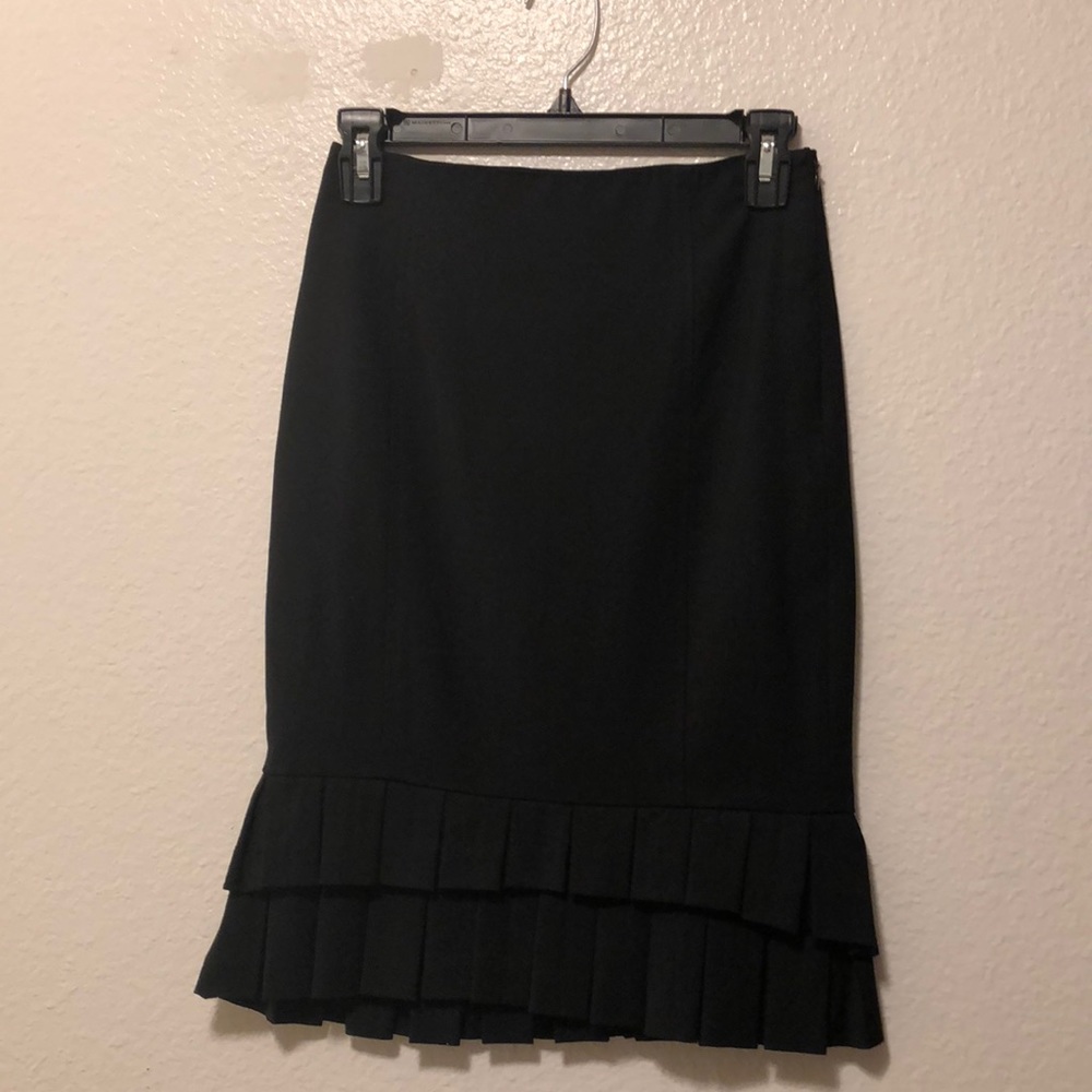 Black Bebe pencil skirt sz0